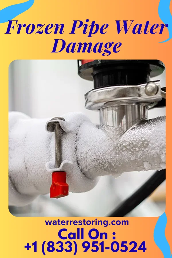 Frozen Pipe Water Damage in Fort Ritchie, MD